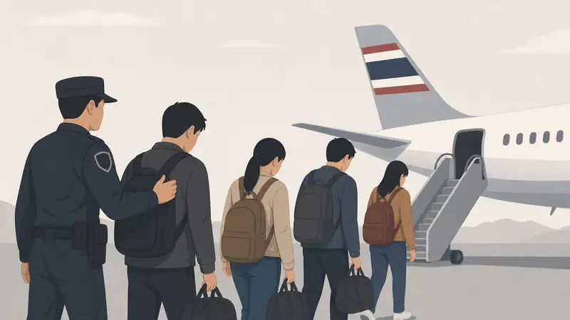 Laos Mengusir 41 Staf Perjudian Thailand Usai Operasi Anti-Ilegal